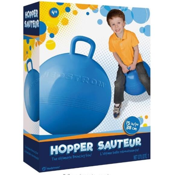 Hedstrom Blue 15" Hopper Ball - Picture 2 of 4